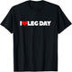 I Love Leg Day T-Shirt - T-Shirt | Black