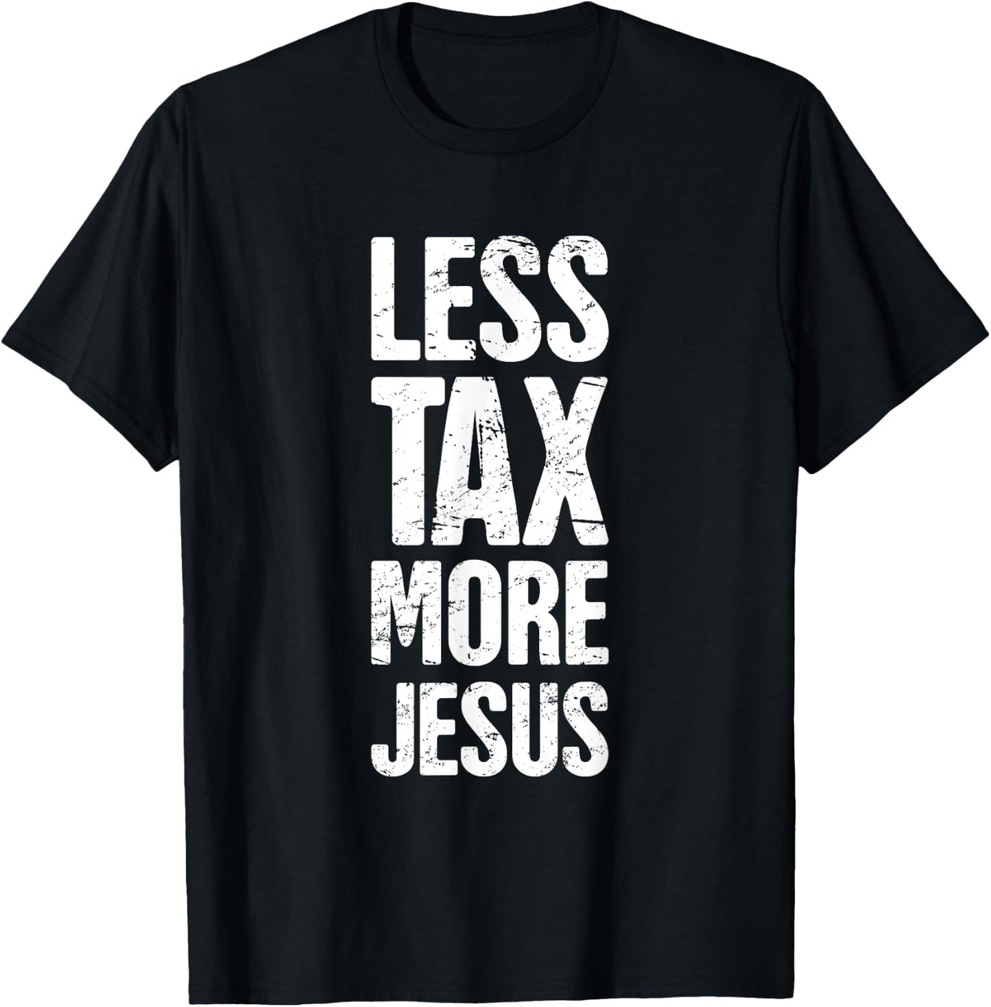 Christian Libertarian - Tax / Jesus T-Shirt - T-Shirt | Black