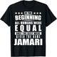 Name Jamari First Name Gifts - Funny Personalized Gift T-Shirt - T-Shirt | Black