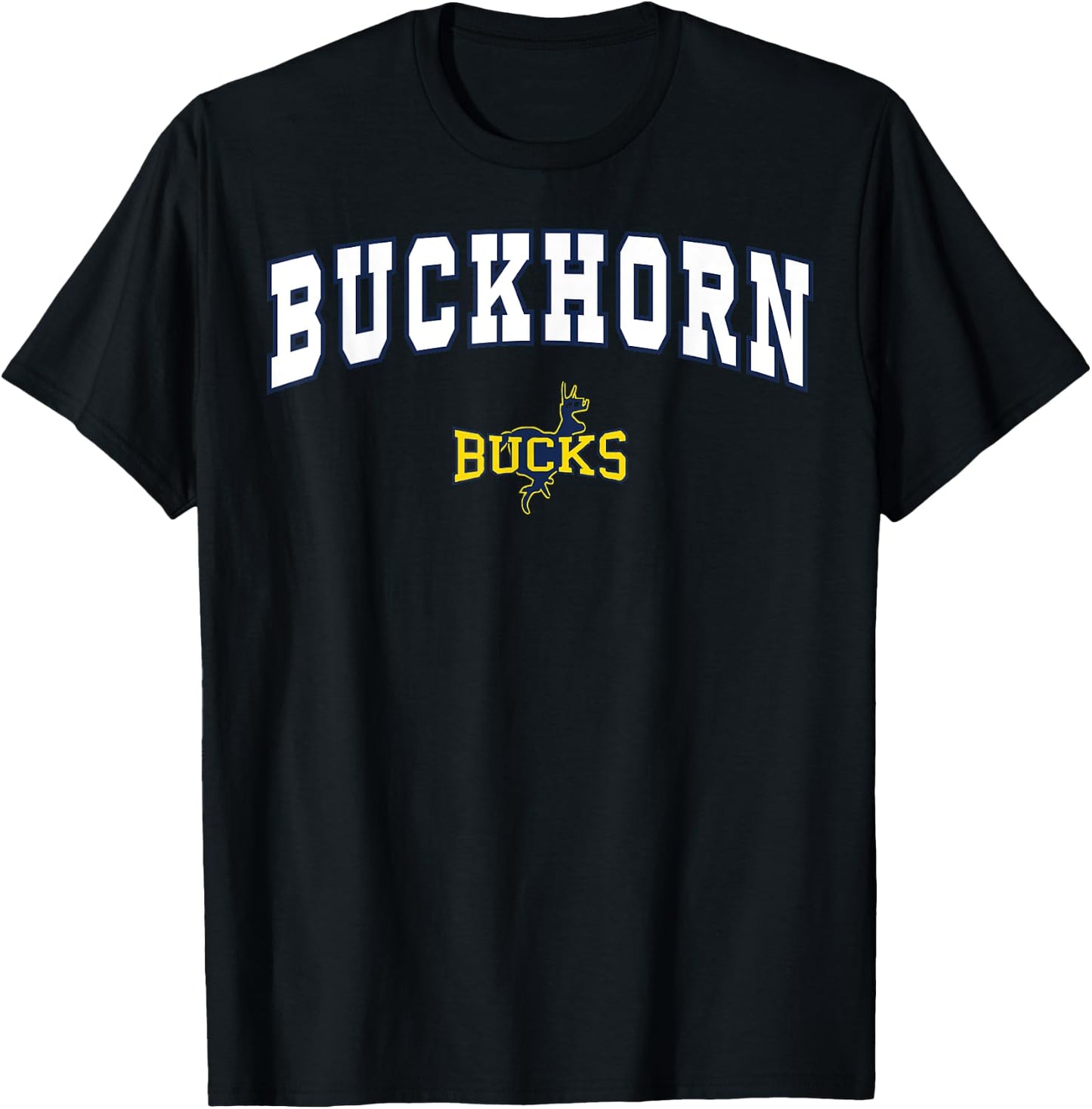 Buckhorn High School Bucks C2 T-Shirt - T-Shirt | Black