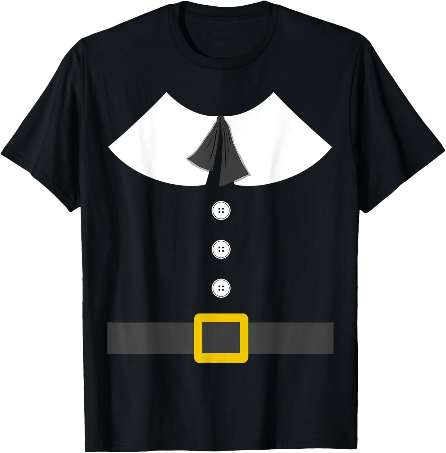 Pilgrim DIY Costume T Shirt Women Children Kids T-Shirt - T-Shirt | Black