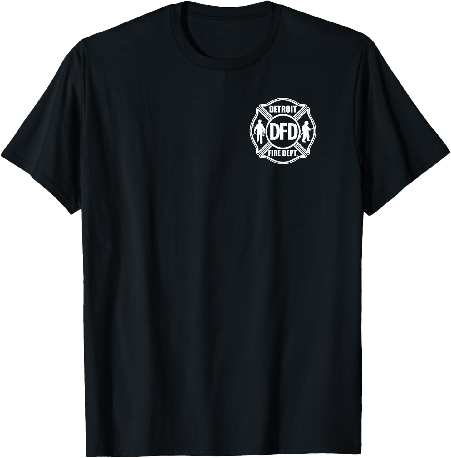Detroit Fire Dept. ENGINE 56 by JaySinMyers T-Shirt - T-Shirt | Black