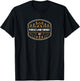 LIFE THREATENING LIFESTYLE Adult Modern Black Cotton Blend Short Sleeve - Small - Nature Camper T-Shirt - T-Shirt | Black