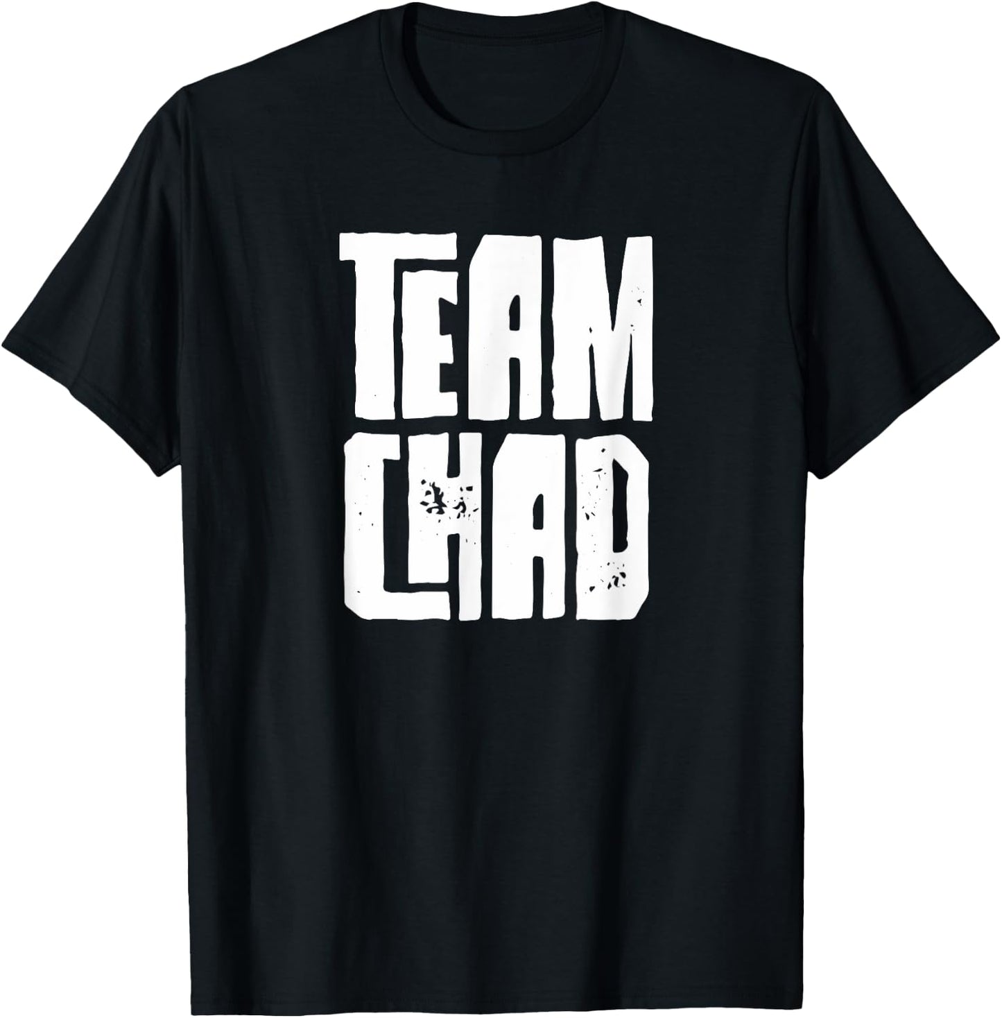 Team Chad Husband Son Grandson Dad Sports Family Group T-Shirt - T-Shirt | Black