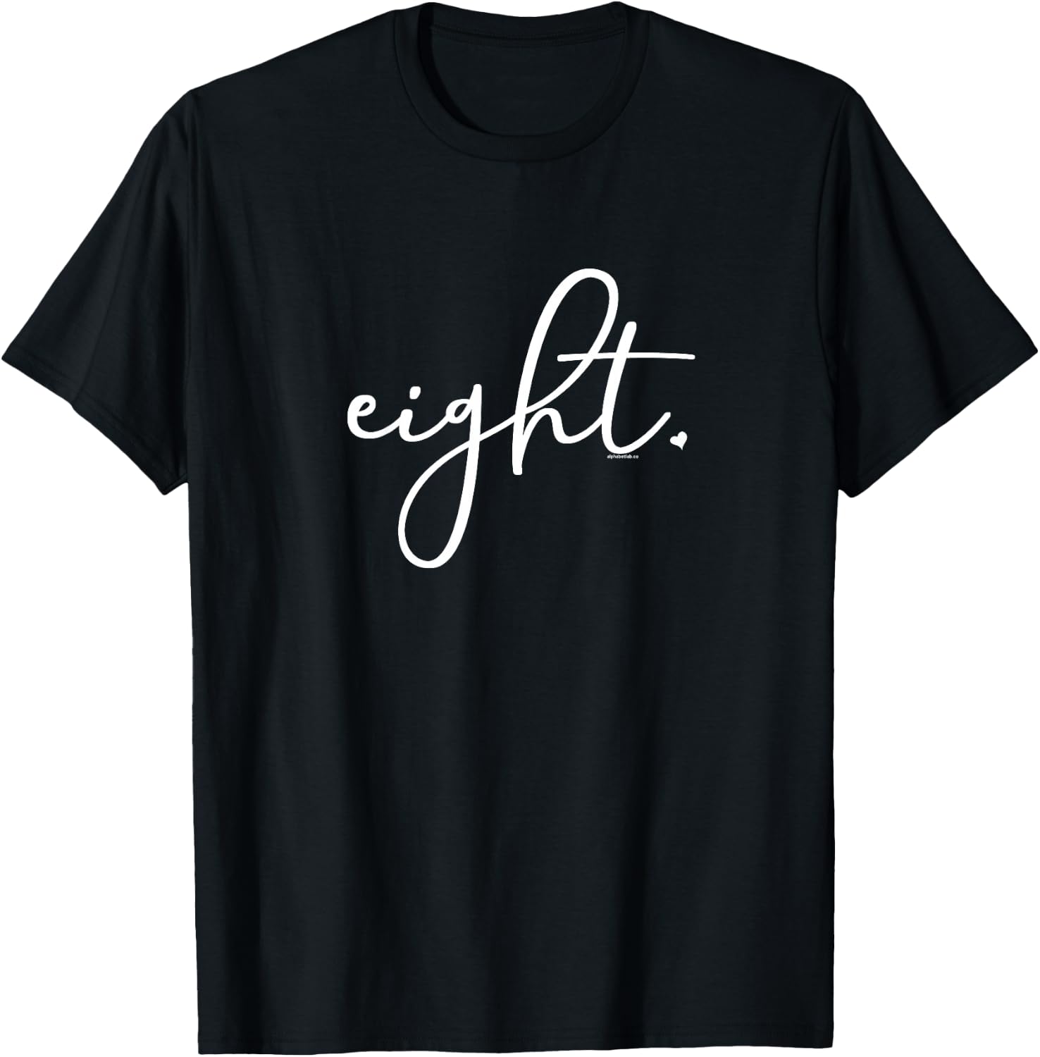 8th Birthday Shirt Girl 8 Year | Party Ideas Age 8 Eight T-Shirt - T-Shirt | Black
