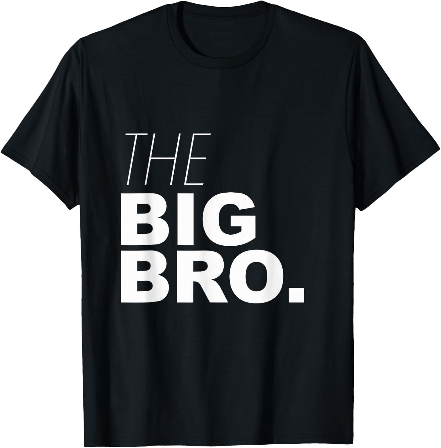 Big Brother Boys for Kids & Adult - The Big Brother T-Shirt - T-Shirt | Black