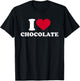 I love chocolate T-Shirt - T-Shirt | Black