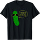 Im Kind of A Big Dill Funny Pickle with Sunglasses T-Shirt - T-Shirt | Black