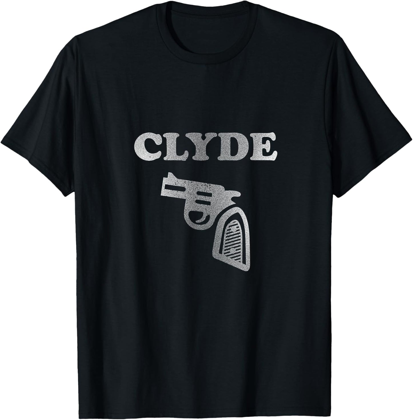 Vintage Bonnie & Clyde Couples or Group Costume Gift T-Shirt - T-Shirt | Black