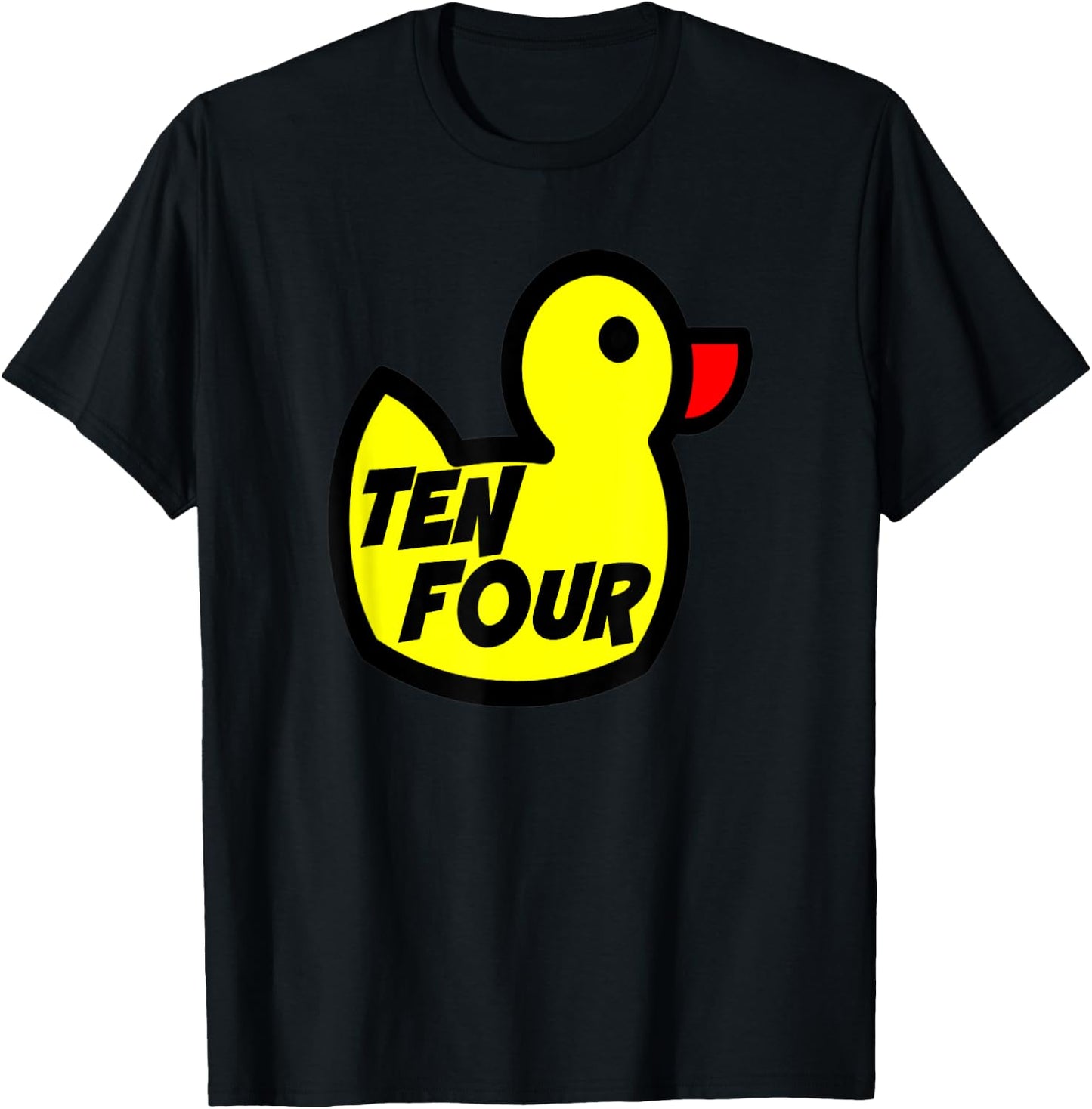 Big Ten Four Rubber Duck Convoy Trucker gift T-Shirt - T-Shirt | Black