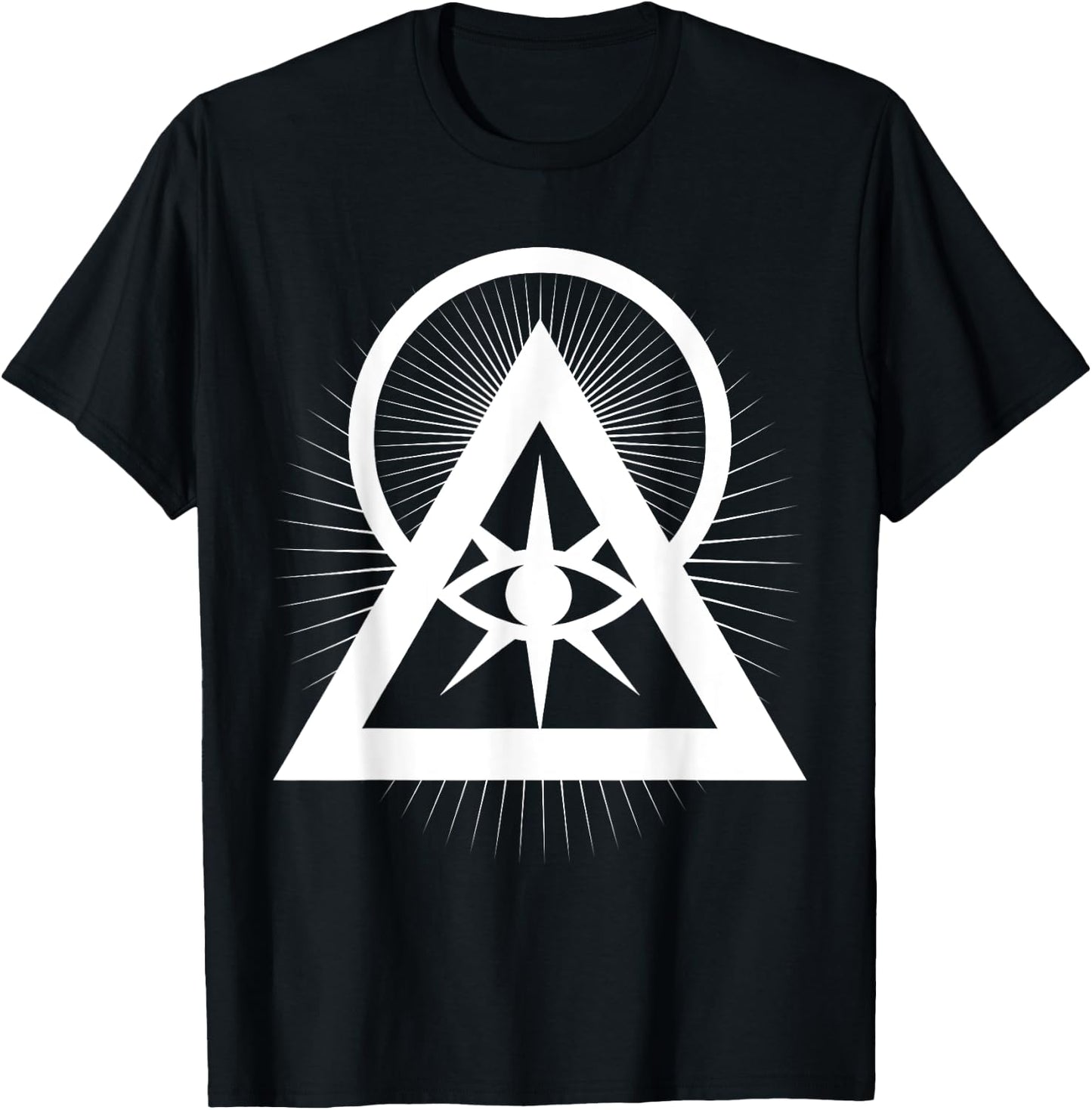 Illuminati All Seeing Eye Logo T-Shirt - T-Shirt | Black