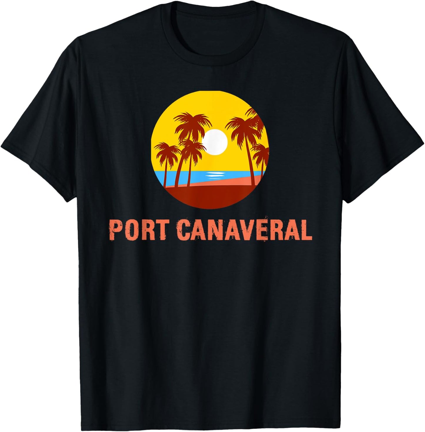Port Canaveral T-Shirt - T-Shirt | Black