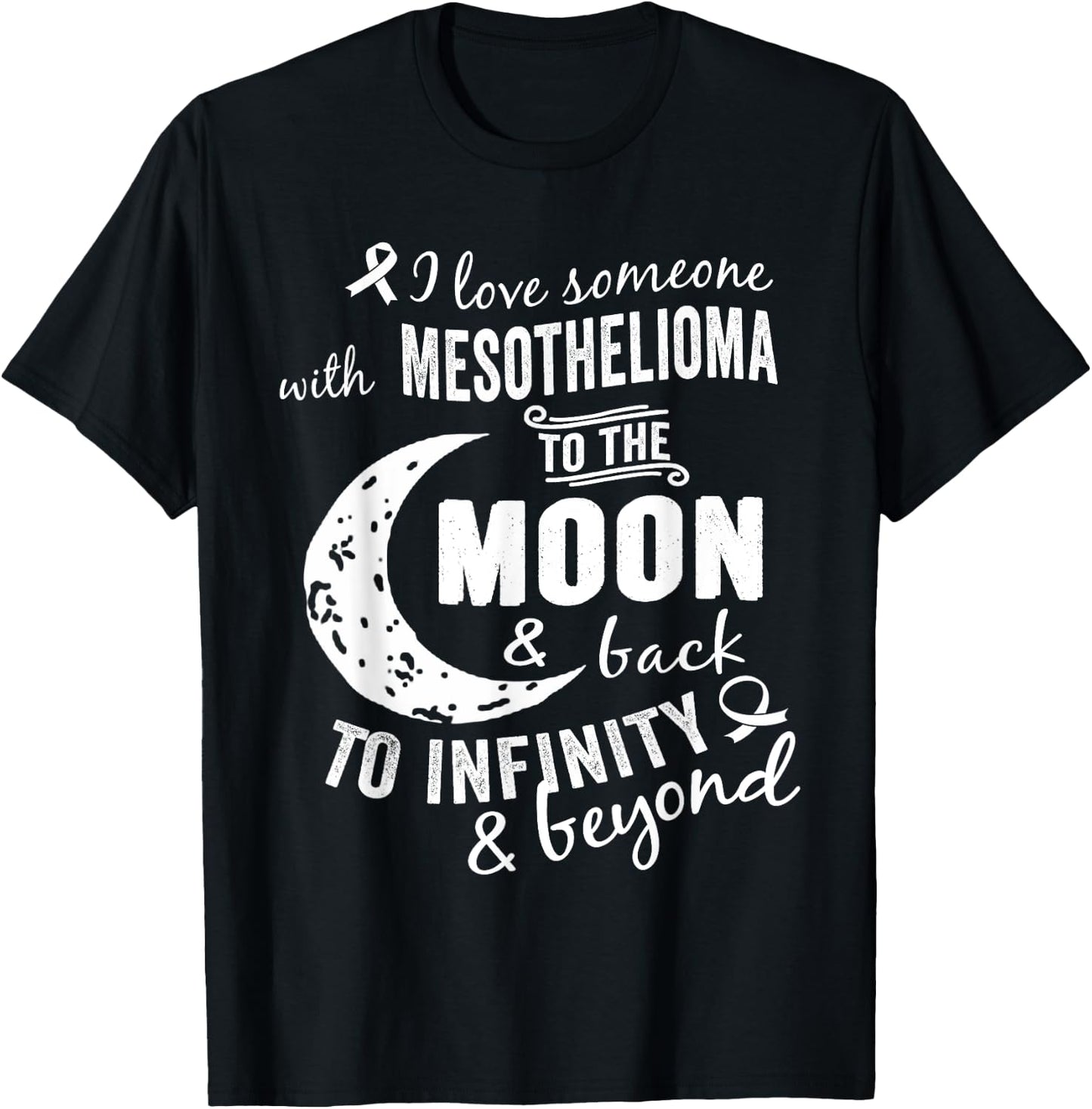 Mesothelioma Awareness Shirt /Men T-Shirt - T-Shirt | Black