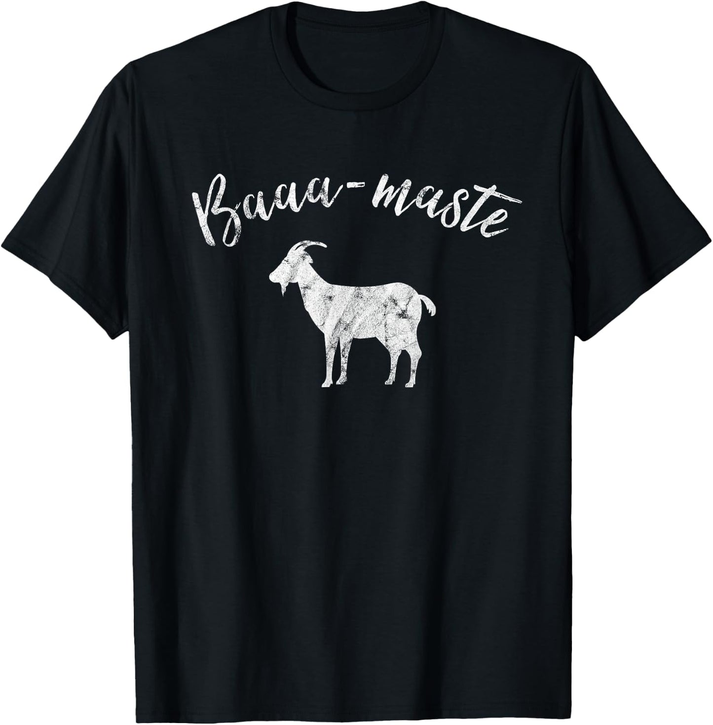 Baaa-Maste Goat Yoga T Shirt T-Shirt - T-Shirt | Black