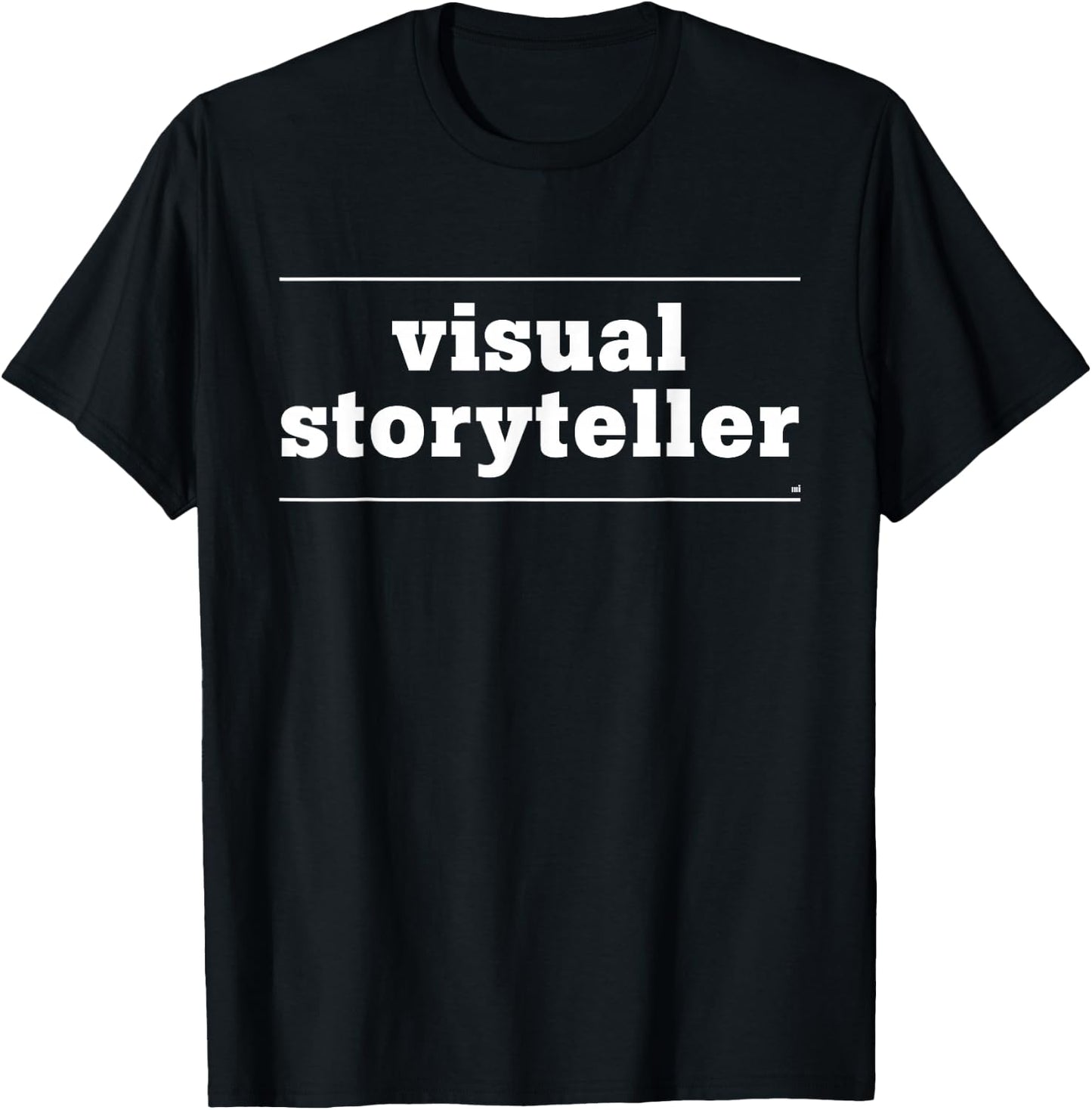Visual Storyteller - Filmmaker Photography Shirt T-Shirt - T-Shirt | Black