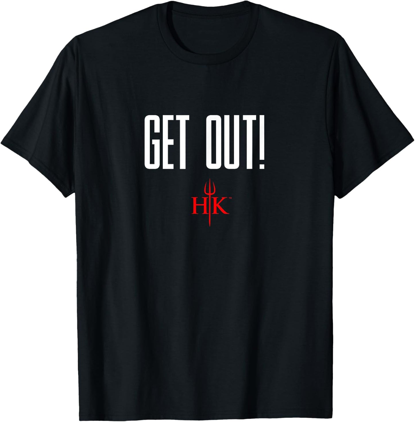 Official Hell's Kitchen Get Out! T-Shirt - T-Shirt | Black
