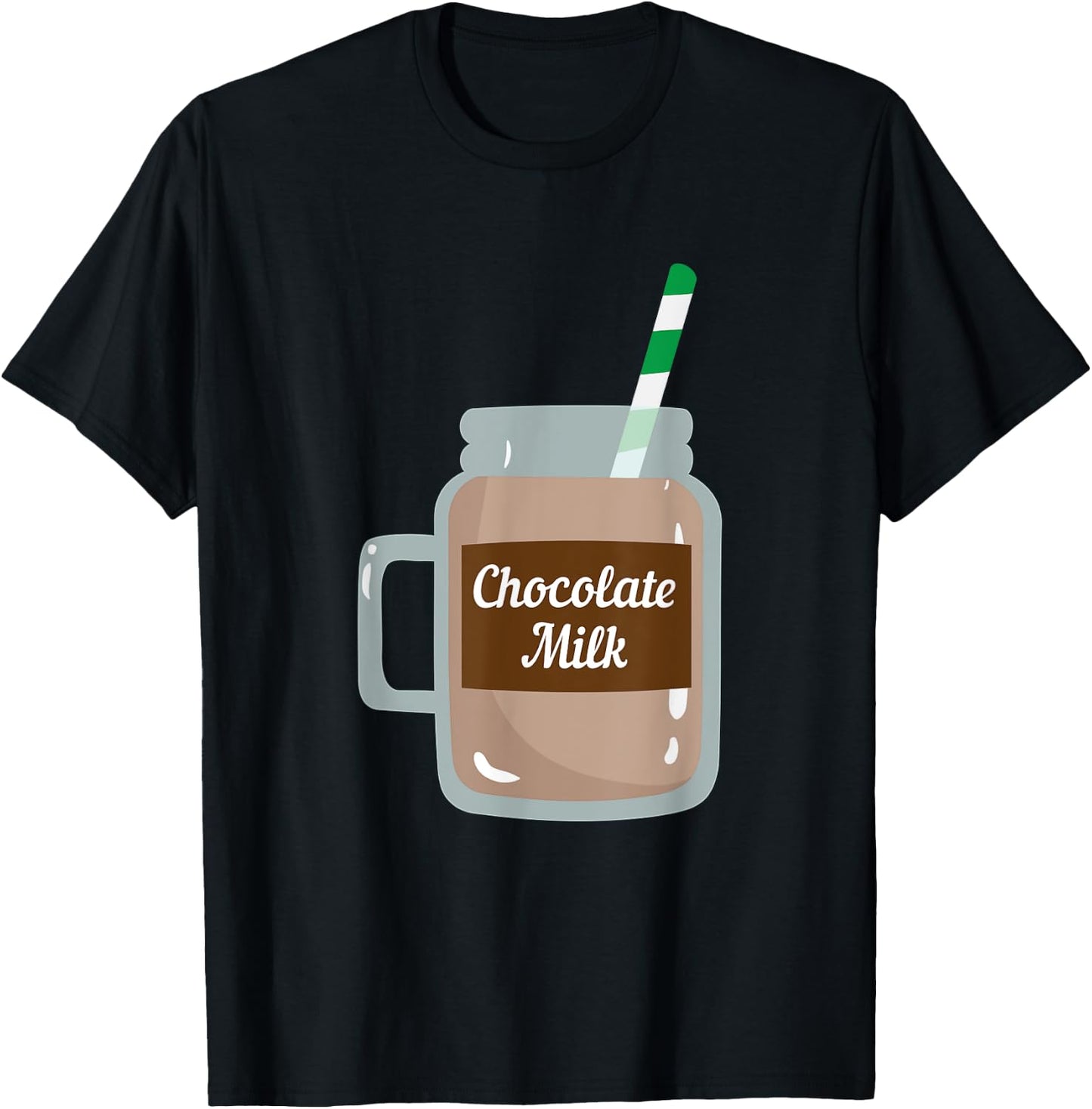 Chocolate Milk Cute Dairy Lovers Funny Gift T-Shirt - T-Shirt | Black