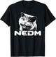NEDM Not Even Doom Music Internet Cat Kitten Meme T-Shirt - T-Shirt | Black