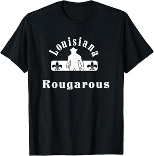 Louisiana Rougarou Loupgarou New Orleans Swamp Monster T-Shirt - T-Shirt | Black