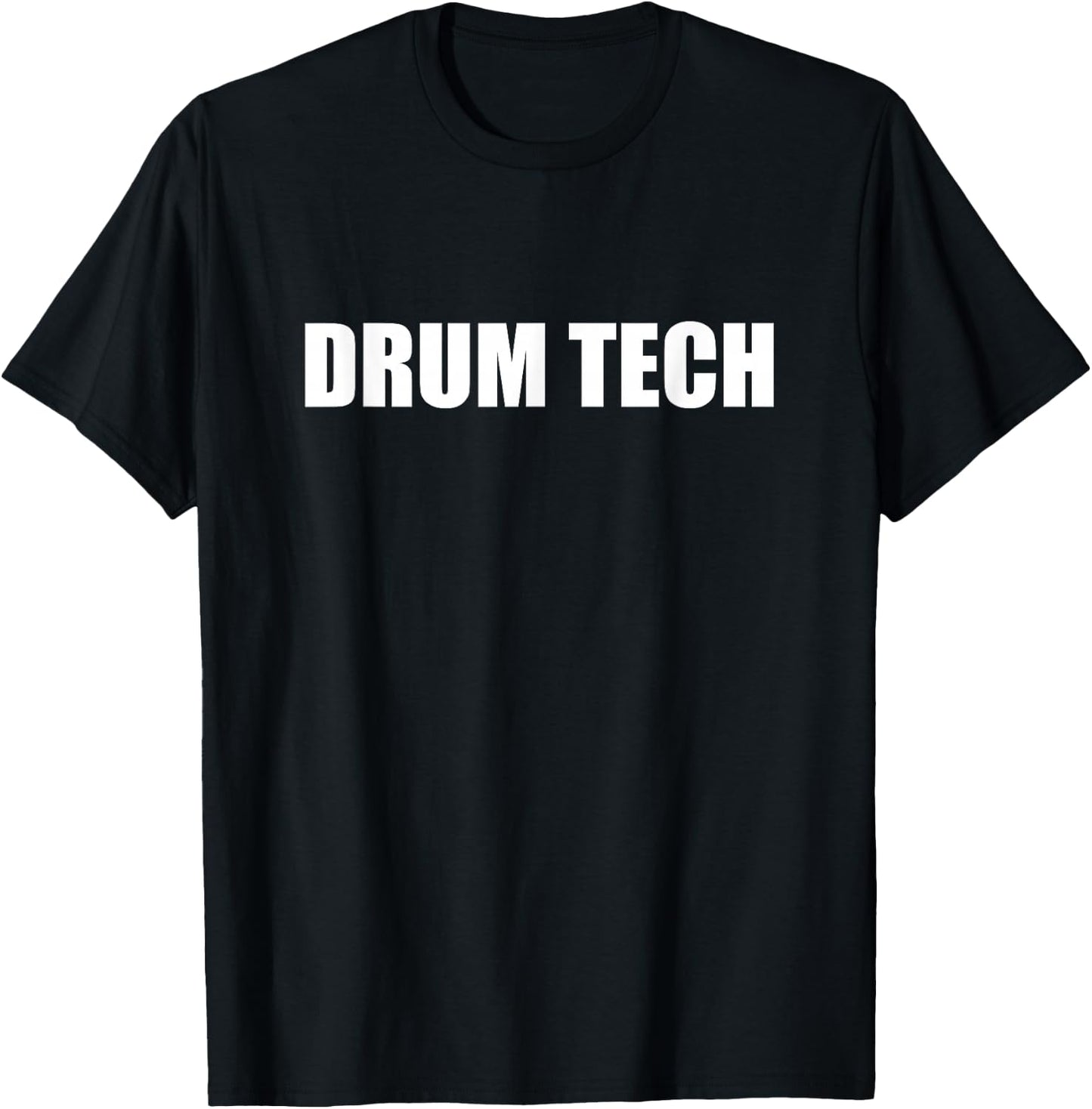 Drum Tech Employees Official Uniform Work T-Shirt - T-Shirt | Black