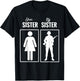 My Sister Is In Army Military Proud Brother Gifts T-Shirt - T-Shirt | Black