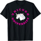 Unicorn University Cute Funny Cool T-Shirt - T-Shirt | Black