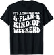 It's a twisted tea and plan b kind of weekend Funny Sayings T-Shirt - T-Shirt | Black