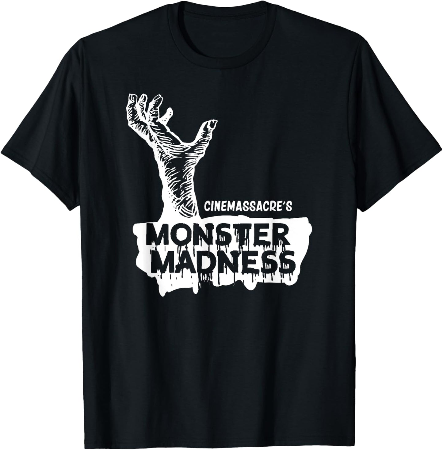 Cinemassacre Monster Madness Zombie Hand T-Shirt - T-Shirt | Black