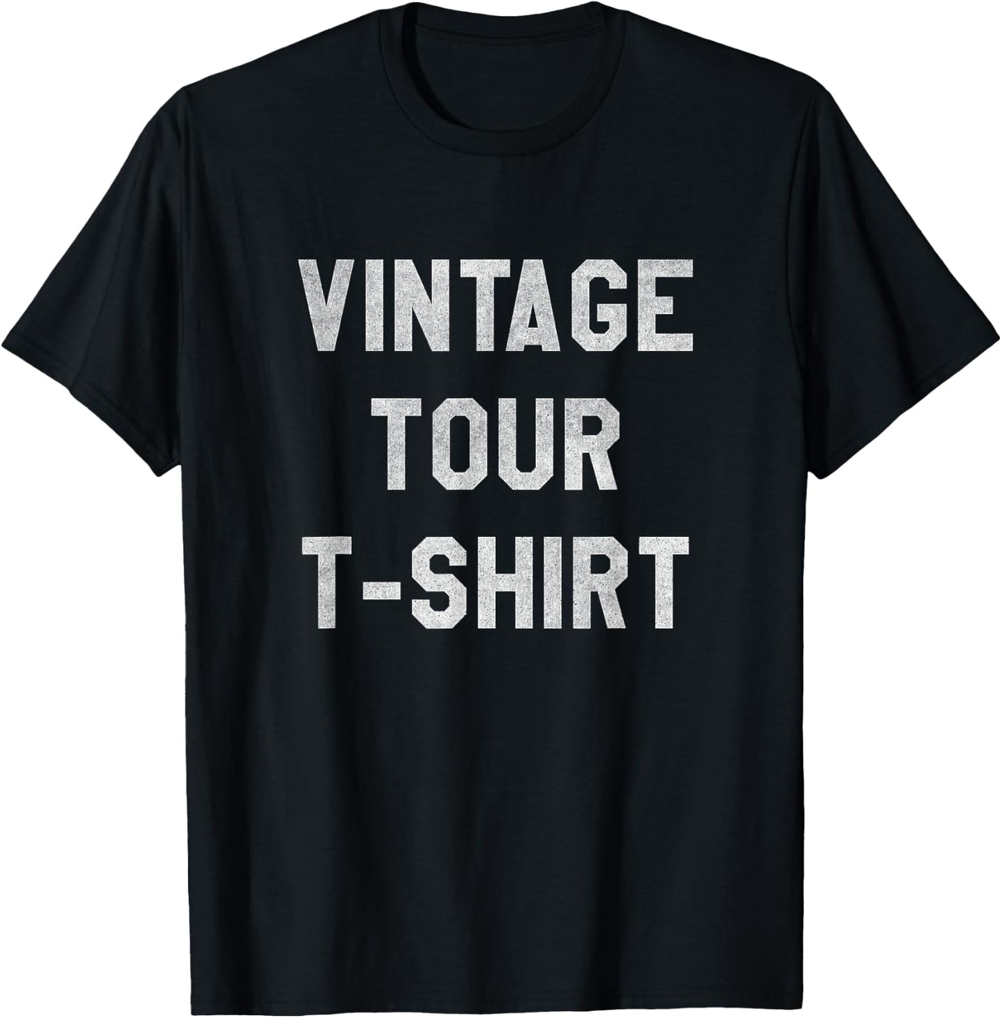 Vintage Tour T-Shirt - T-Shirt | Black