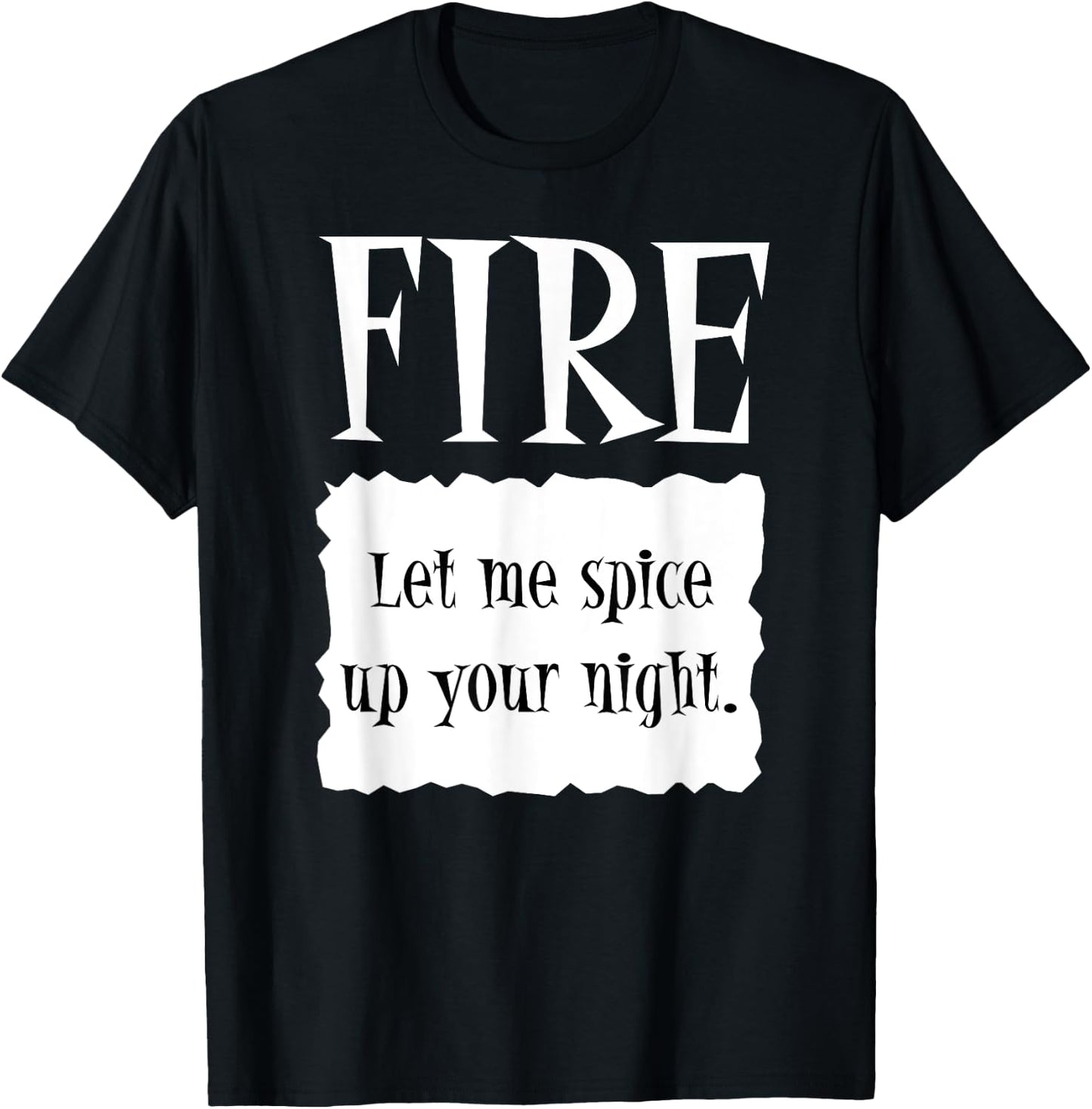 FIRE - Hot Packet Halloween Taco Costume T-Shirt - T-Shirt | Black