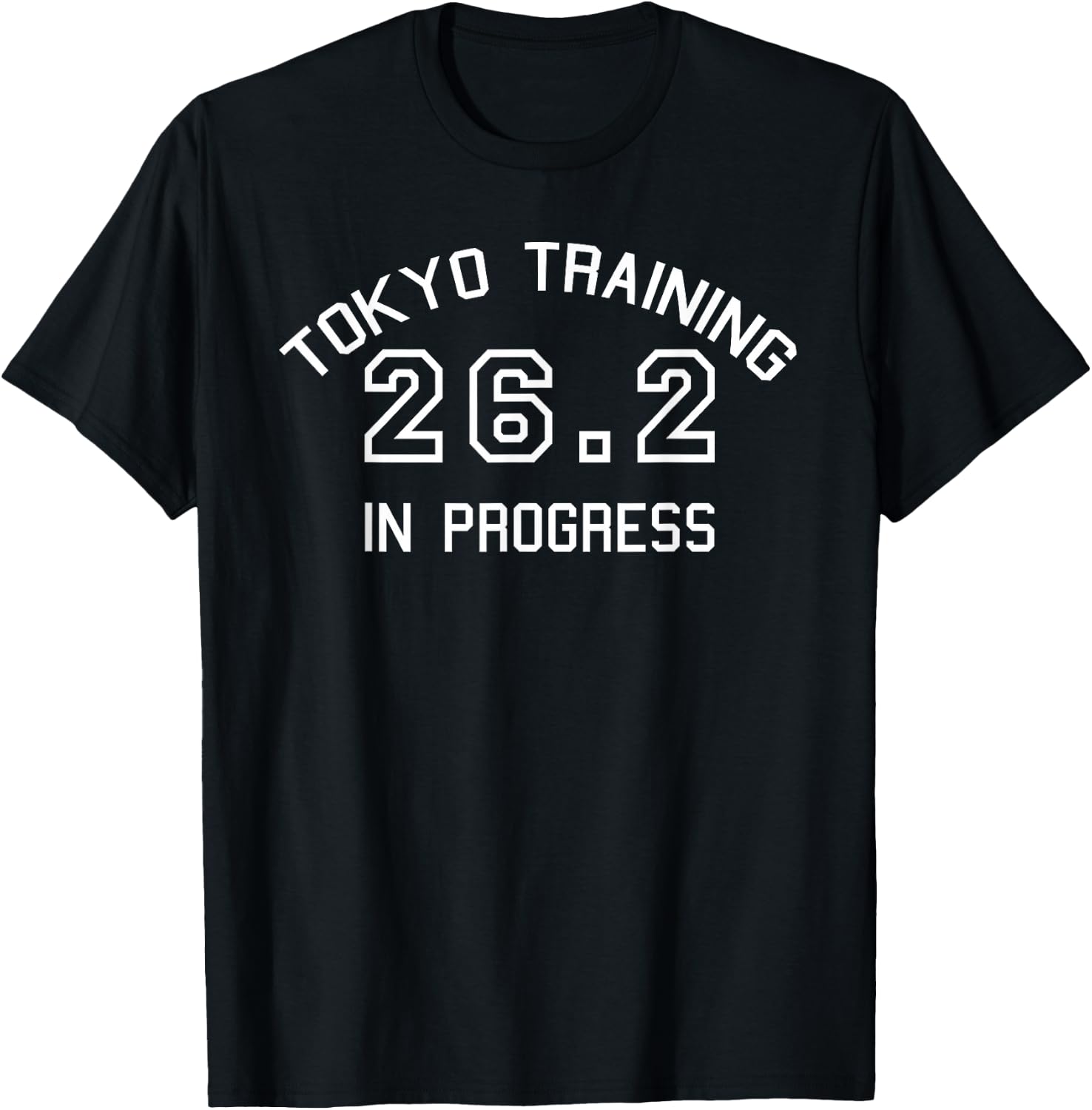 Tokyo 26.2 Marathon Training Shirt T-Shirt - T-Shirt | Black