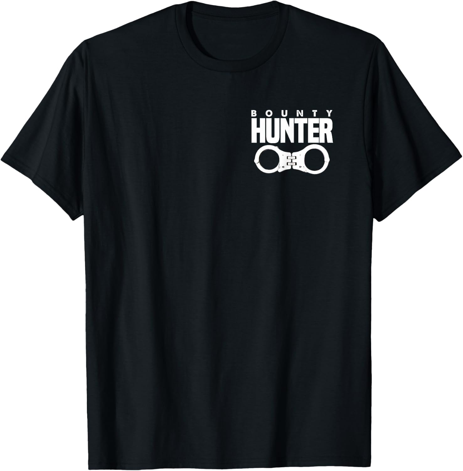 Bounty Hunter for Fugitive Recovery Agents Leo T-Shirt - T-Shirt | Black