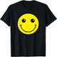 Happy Face fun design great for School T-Shirt - T-Shirt | Black