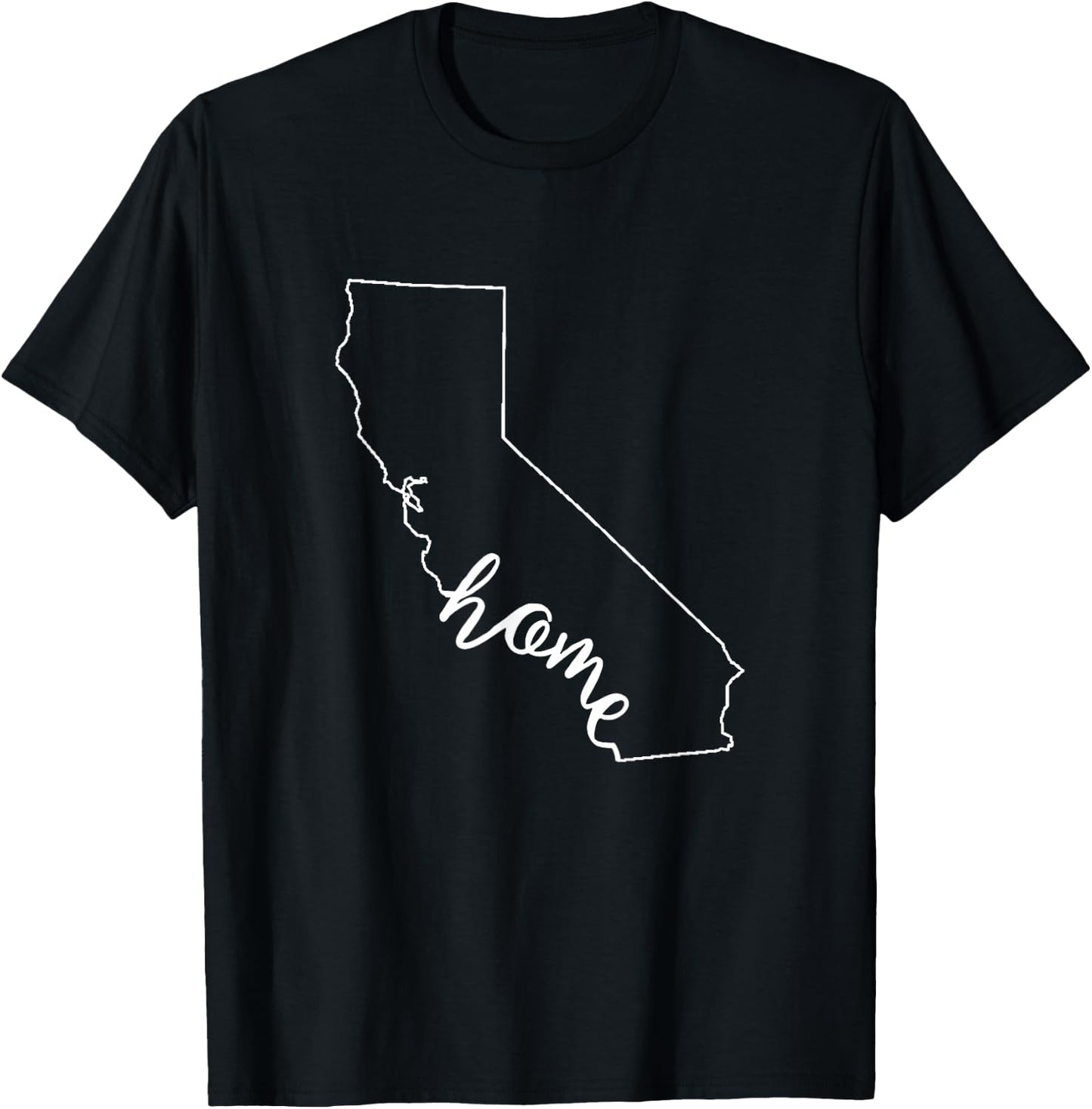 California Native Home Love T-Shirt - T-Shirt | Black