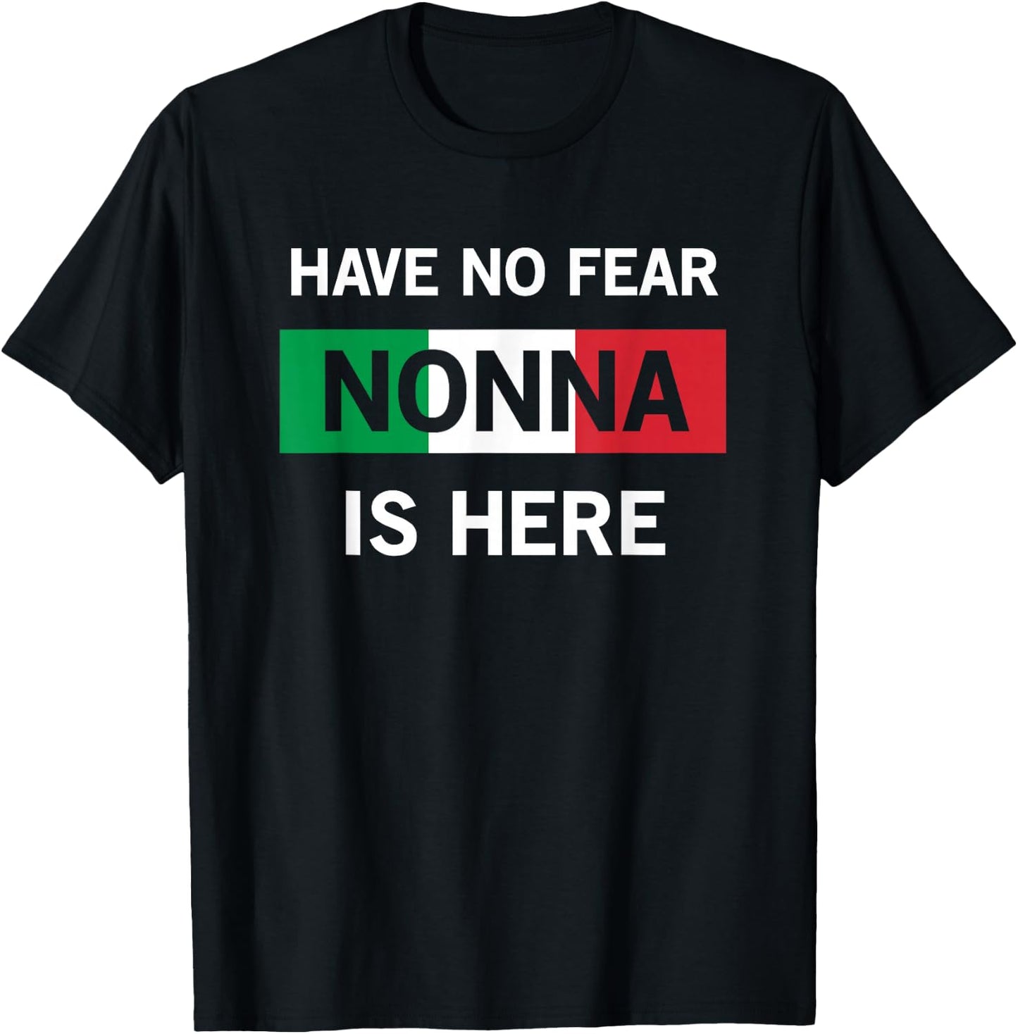 Nonna Italian Grandmother Gift T-Shirt - T-Shirt | Black