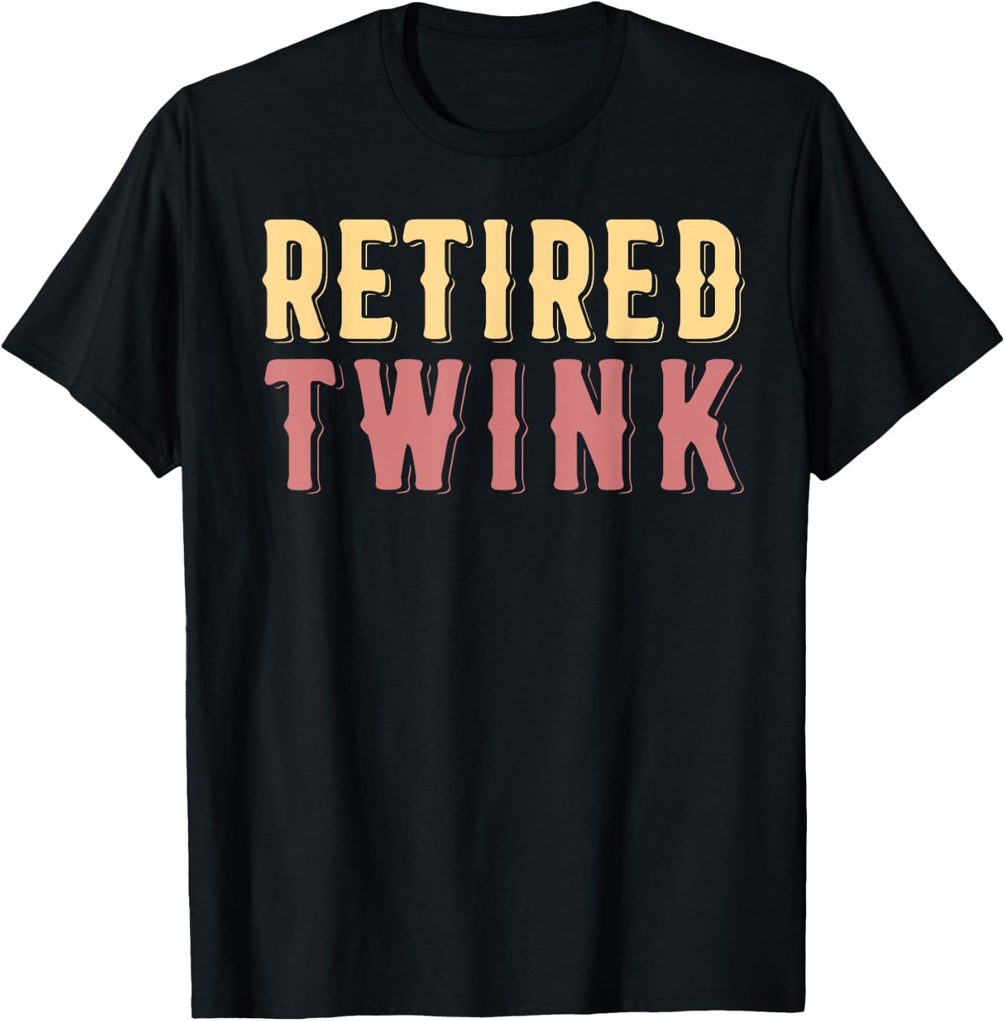 Retired Twink T-Shirt - T-Shirt | Black