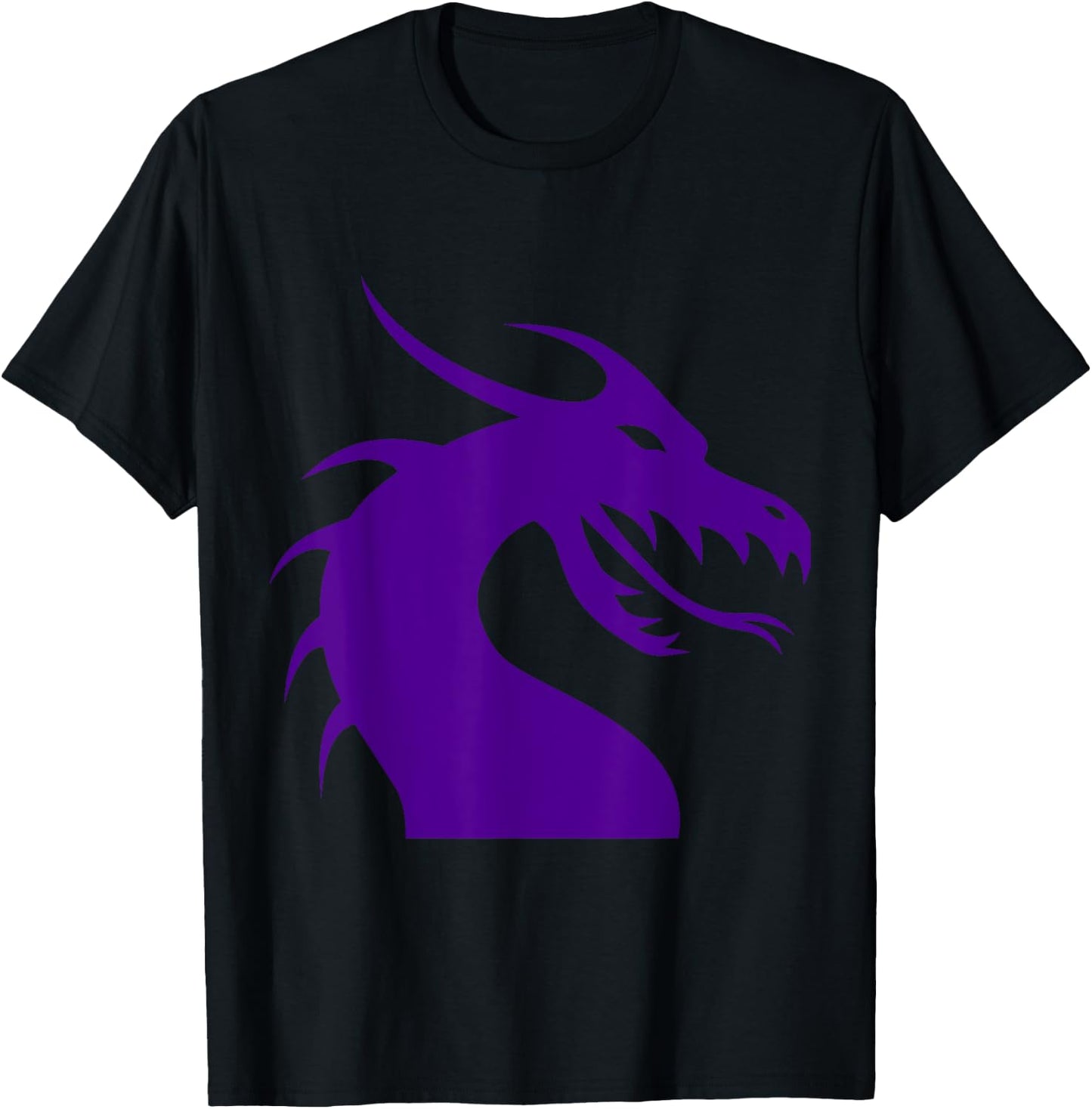 Cow Bone Hill Purple Dragon short sleeve T-Shirt - T-Shirt | Black
