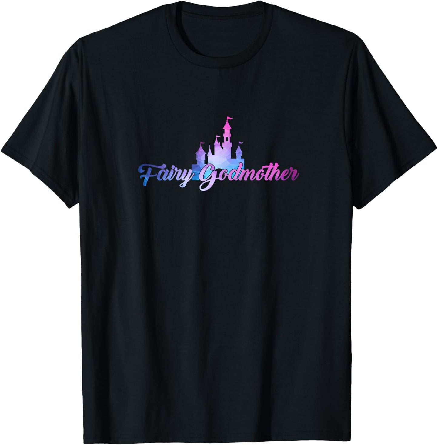 Princess Castle : Fairy Godmother T-Shirt - T-Shirt | Black