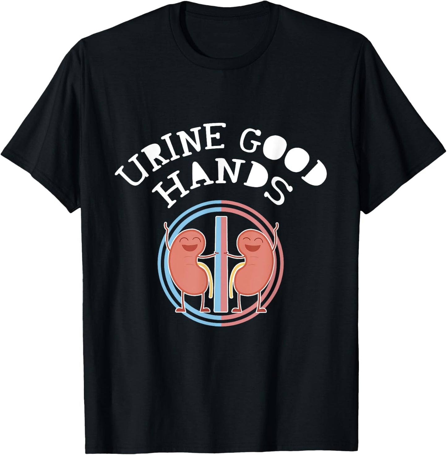 Urine Good Hands Urologist Funny Medical Profession T-Shirt - T-Shirt | Black