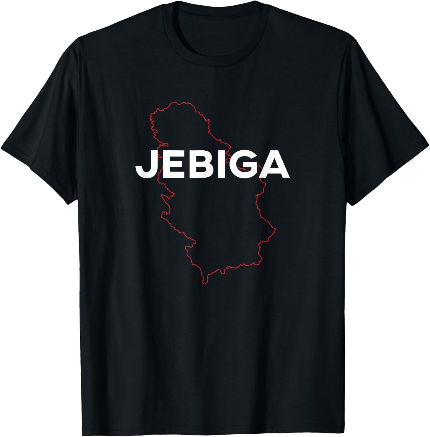 Jebiga Serbian Country T-Shirt - T-Shirt | Black