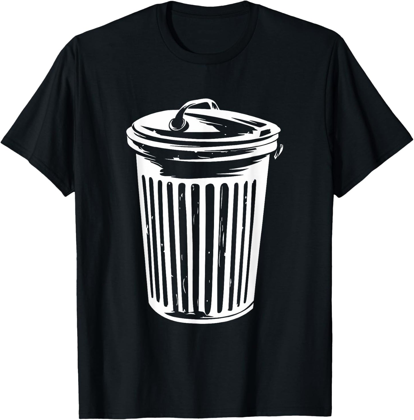 Trash Can Halloween Costume Garbage Can Trashcan Costume T-Shirt - T-Shirt | Black