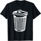 Trash Can Halloween Costume Garbage Can Trashcan Costume T-Shirt - T-Shirt | Black