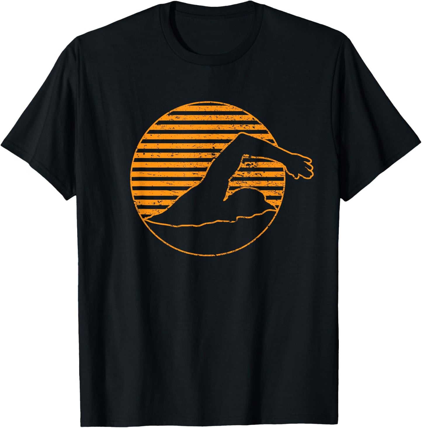 Swimming T-Shirt - T-Shirt | Black