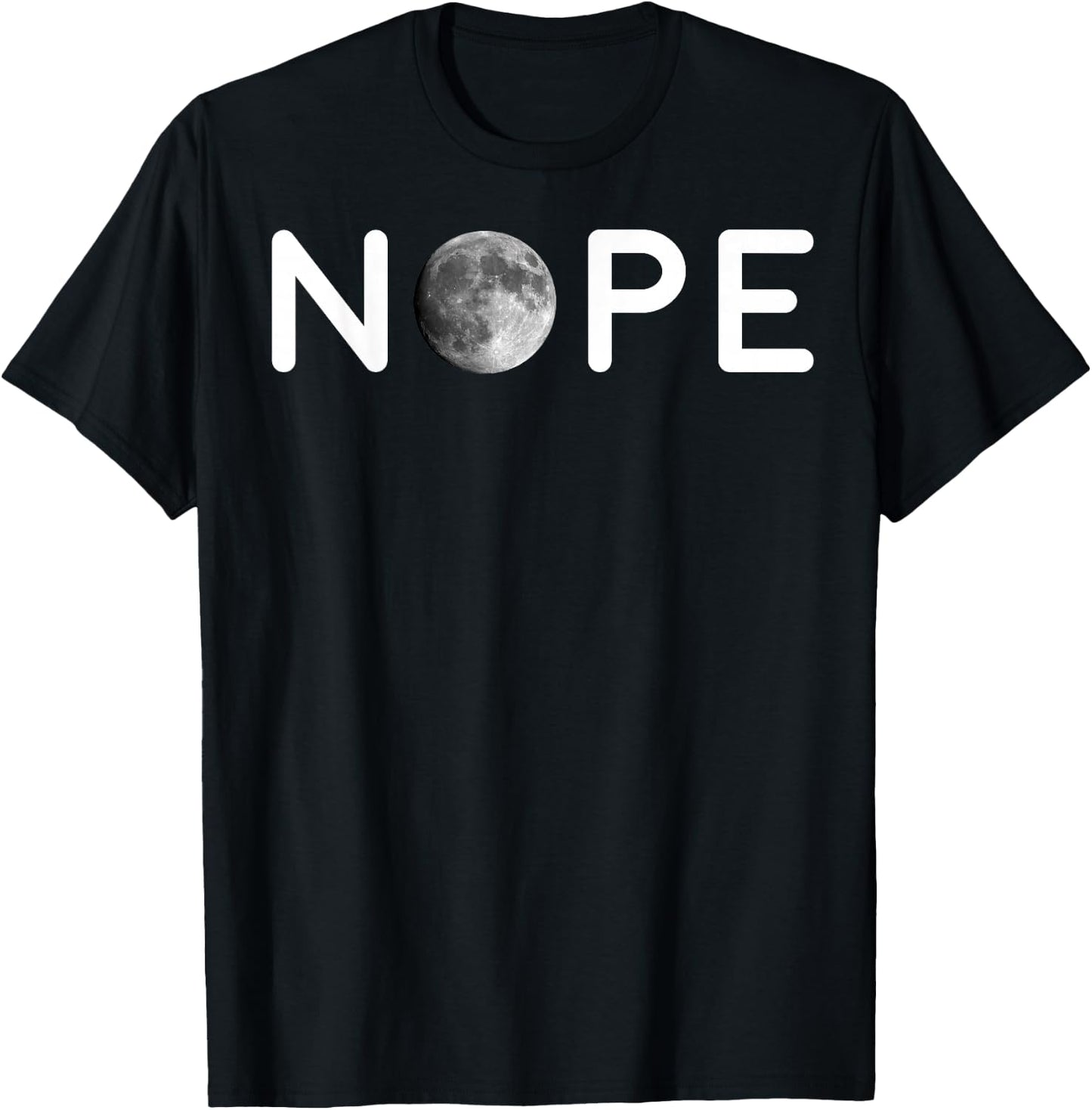 Fake Moon Landing Space Conspiracy Hoax Funny Gift T-Shirt - T-Shirt | Black