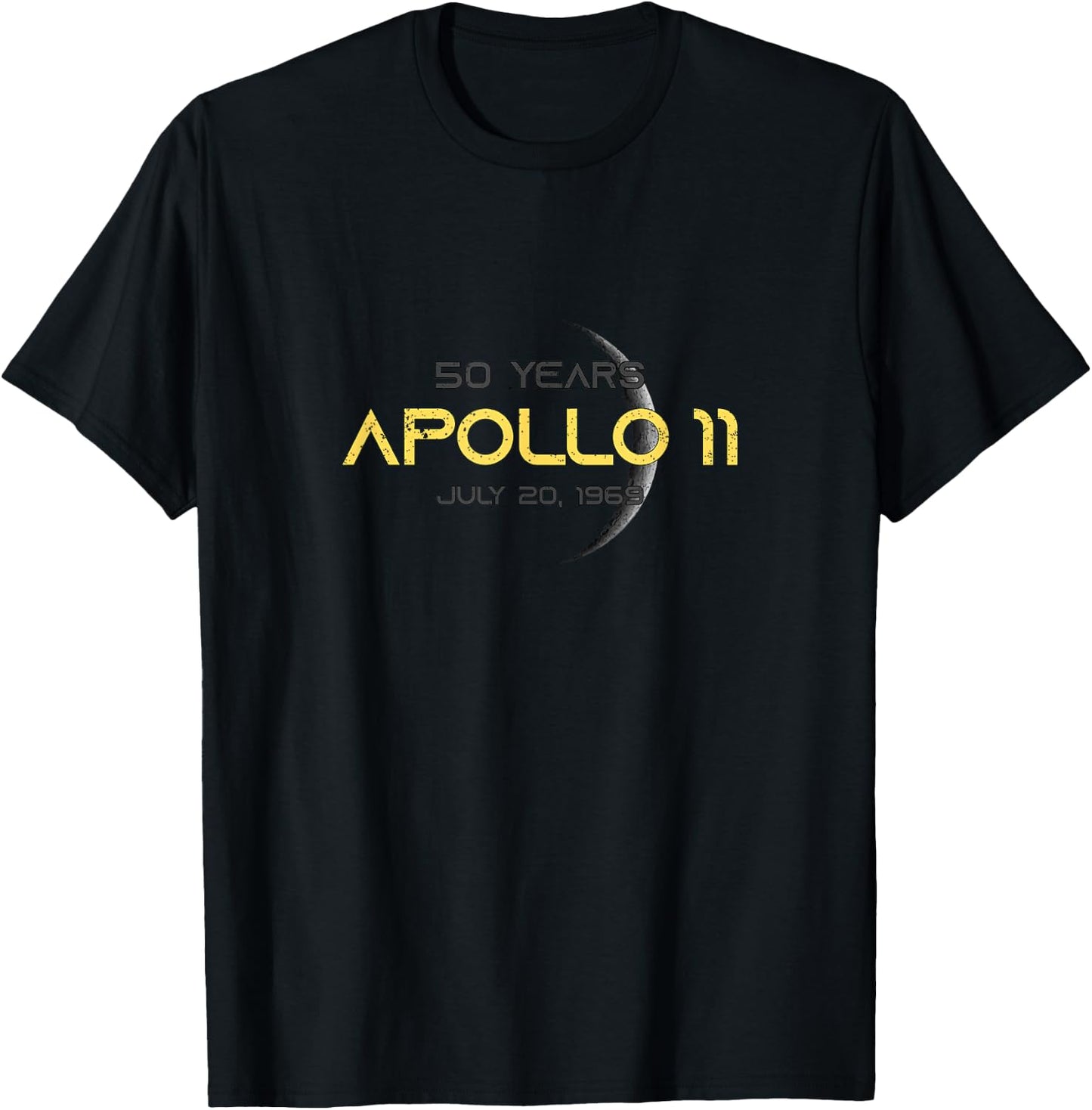 Apollo 11 50th Anniversary T-Shirt - T-Shirt | Black