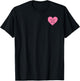 Mean Girls Boo You Whore Mini Heart Pocket T-Shirt - T-Shirt | Black