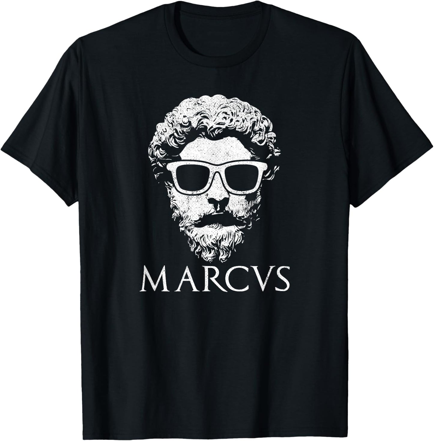 Stoicism Cool Marcus Aurelius Stoic T-Shirt - T-Shirt | Black