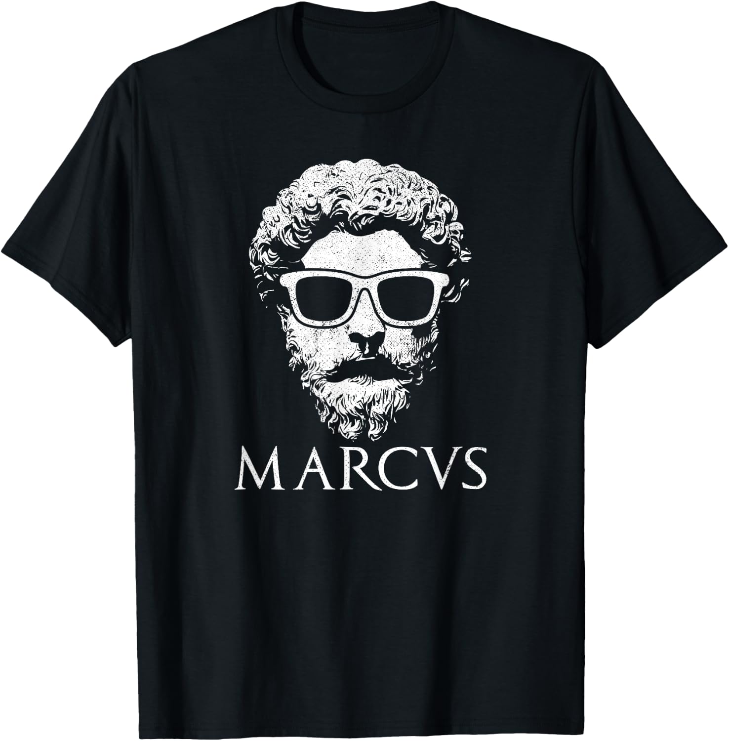Stoicism Cool Marcus Aurelius Stoic T-Shirt - T-Shirt | Black