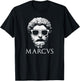 Stoicism Cool Marcus Aurelius Stoic T-Shirt - T-Shirt | Black