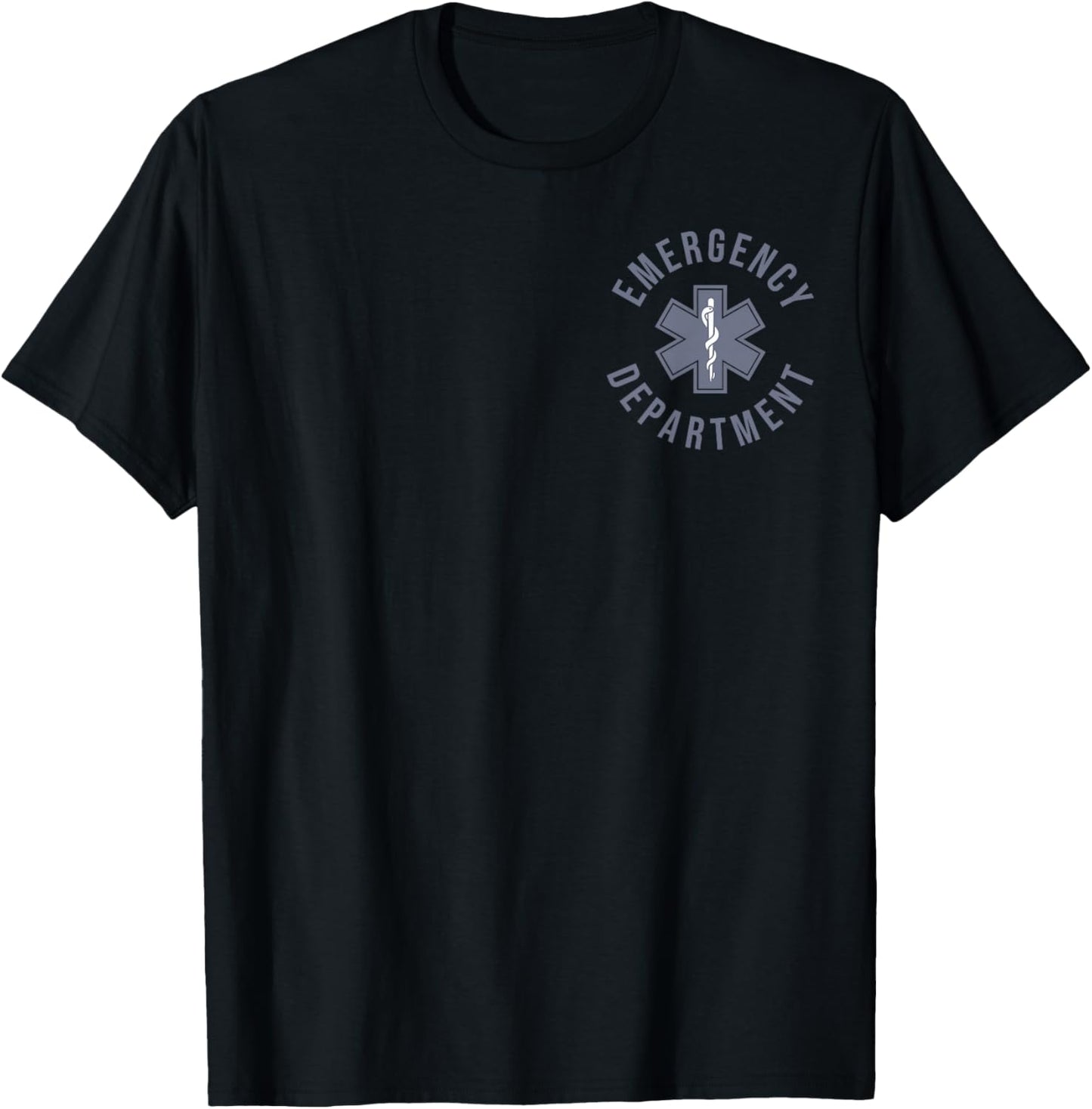 Emergency Department Emergency Room Healthcare T-Shirt - T-Shirt | Black